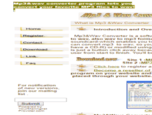 Tablet Screenshot of mp3convertors.com